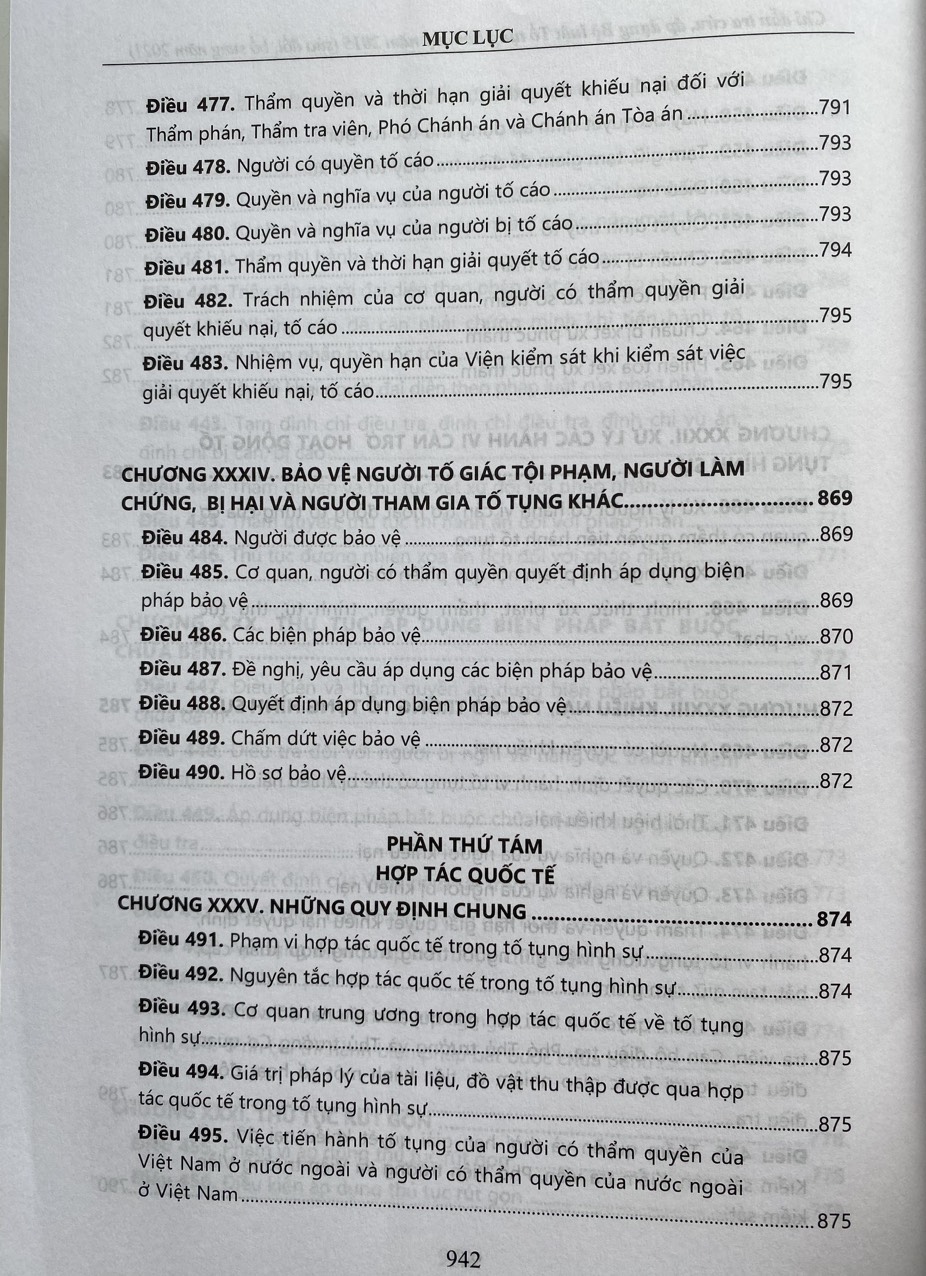 Chỉ dẫn tra cứu, áp dụng Bộ Luật Tố Tụng Hình Sự năm 2015