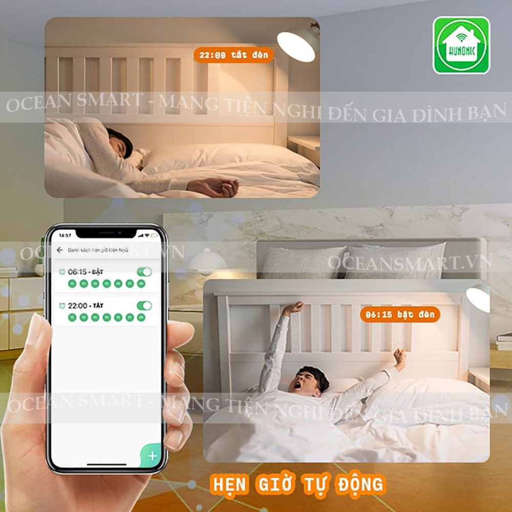 Công Tắc Cảm Ứng, Công Tắc Wifi Thông Minh Datic - DTSW