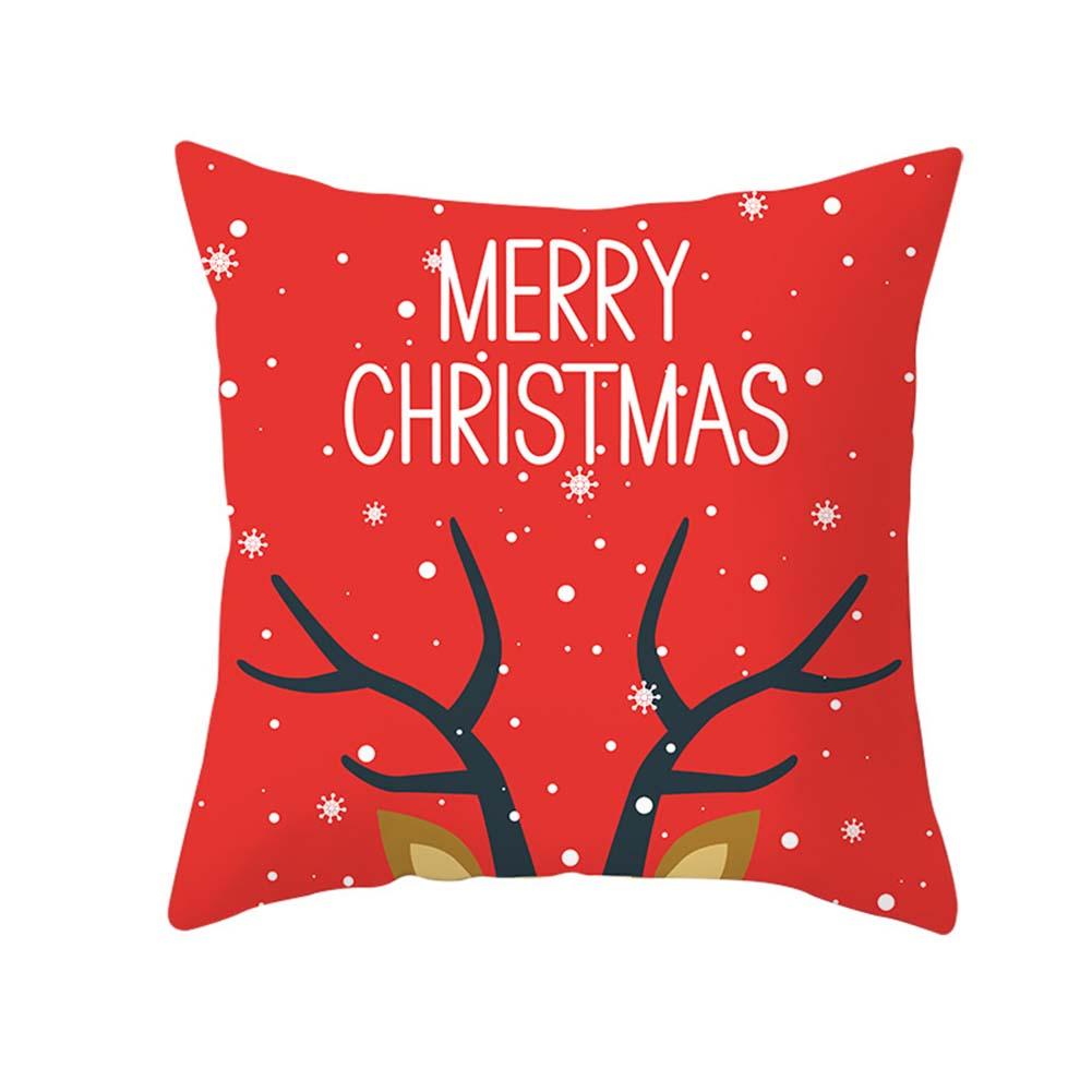 Tmdbyx Áo Gối Được Làm Từ Vải Lanh Với Họa Tiết Theo Phong Cách Giáng Sinh Dùng Trong Trang Trí Nhà