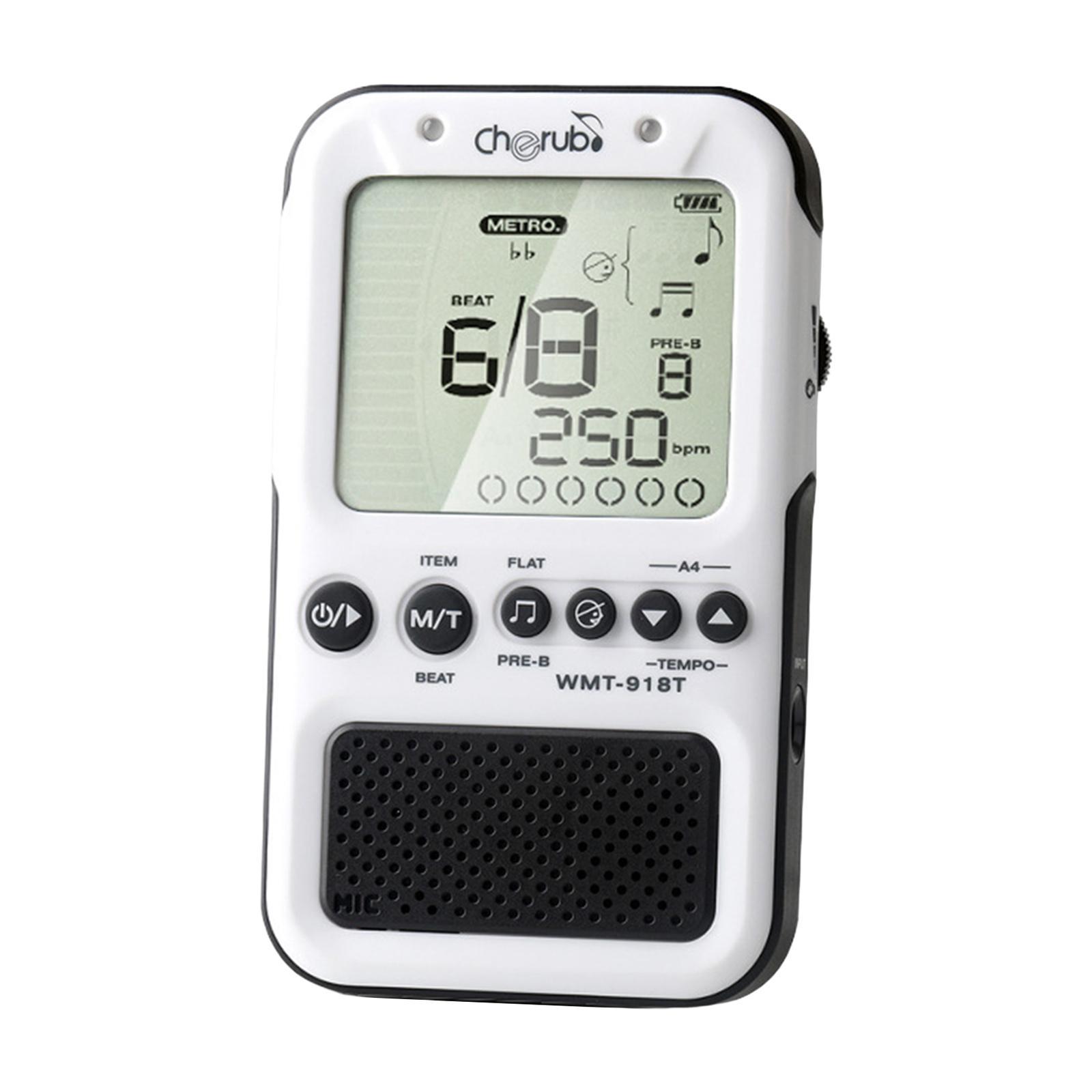 Metronome Tuner Guitar Piano Metronome for All Instruments Trumpet Chromatic