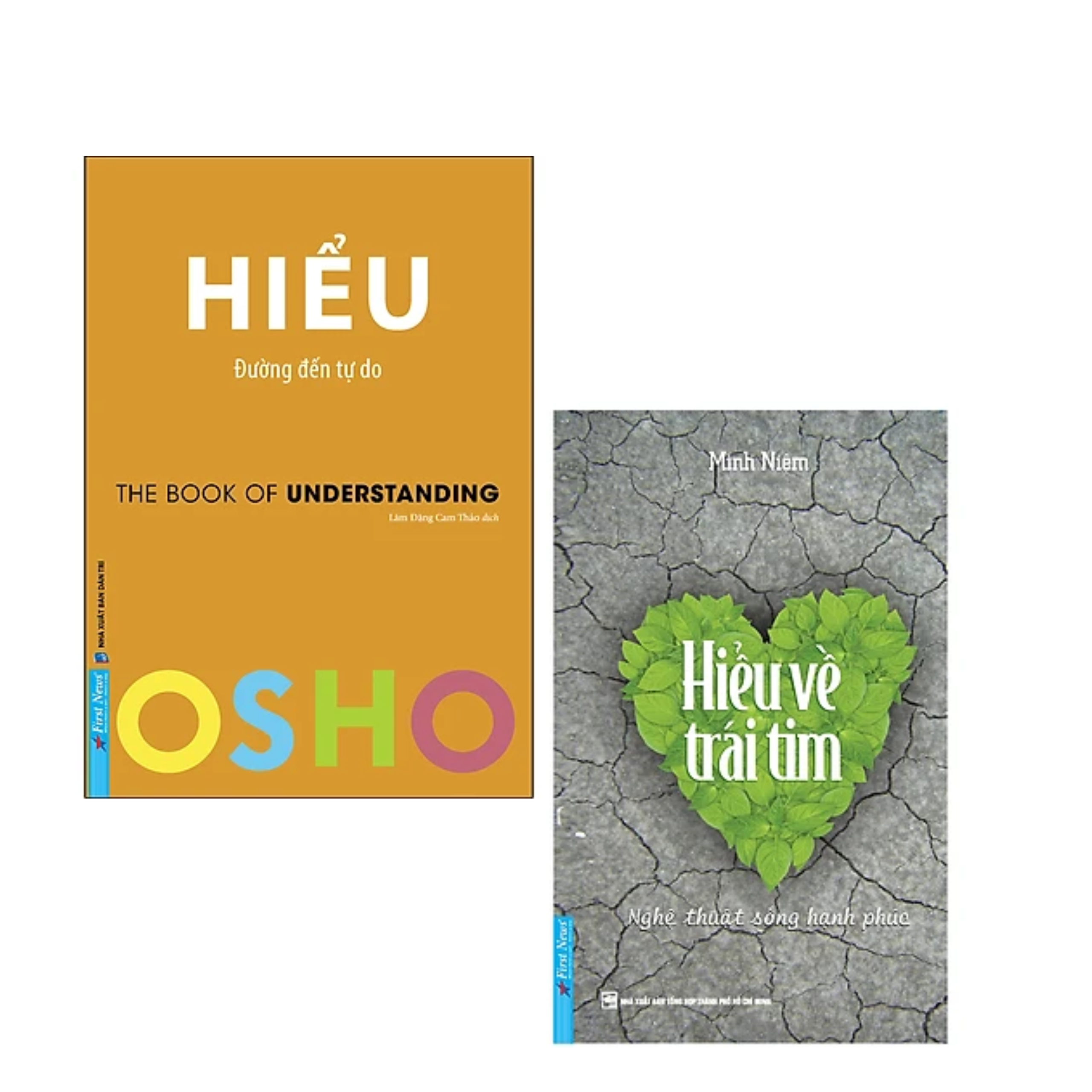 Combo 2Q Sách Nghệ Thuật Sống Đẹp : Osho - Hiểu - Đường Đến Tự Do + Hiểu Về Trái Tim
