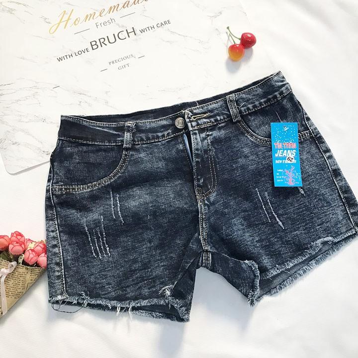 Quần đùi nữ từ 38kg-45kg quần short jean nữ - QNU55