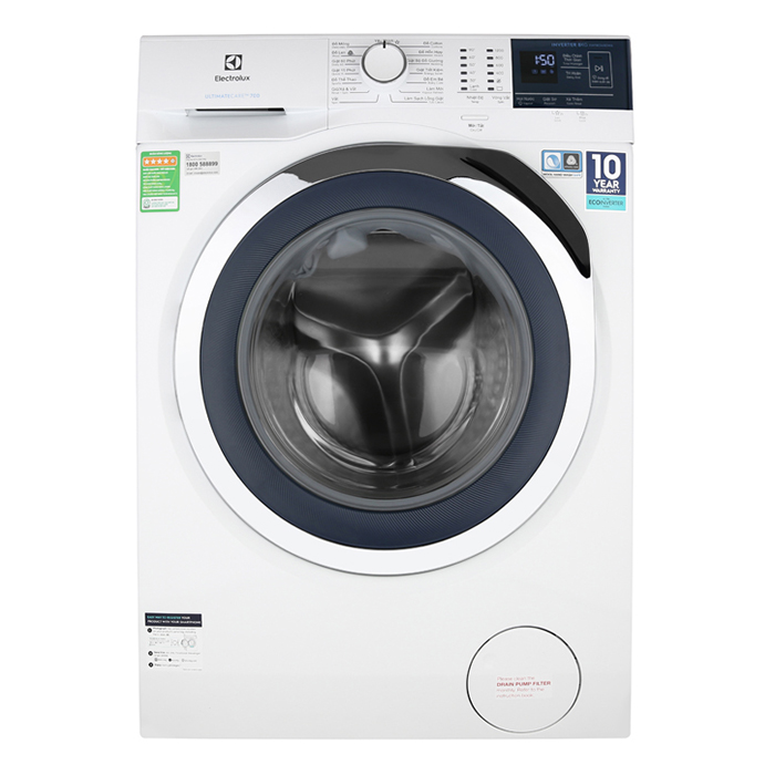 Máy Giặt Cửa Trước Inverter Electrolux EWF8024BDWA - Hàng Chính Hãng