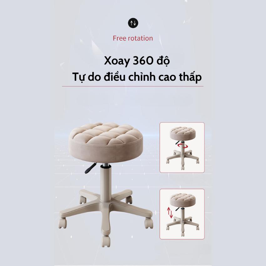 Ghế xoay chuyên dụng cho các spa, trang điểm, văn phòng