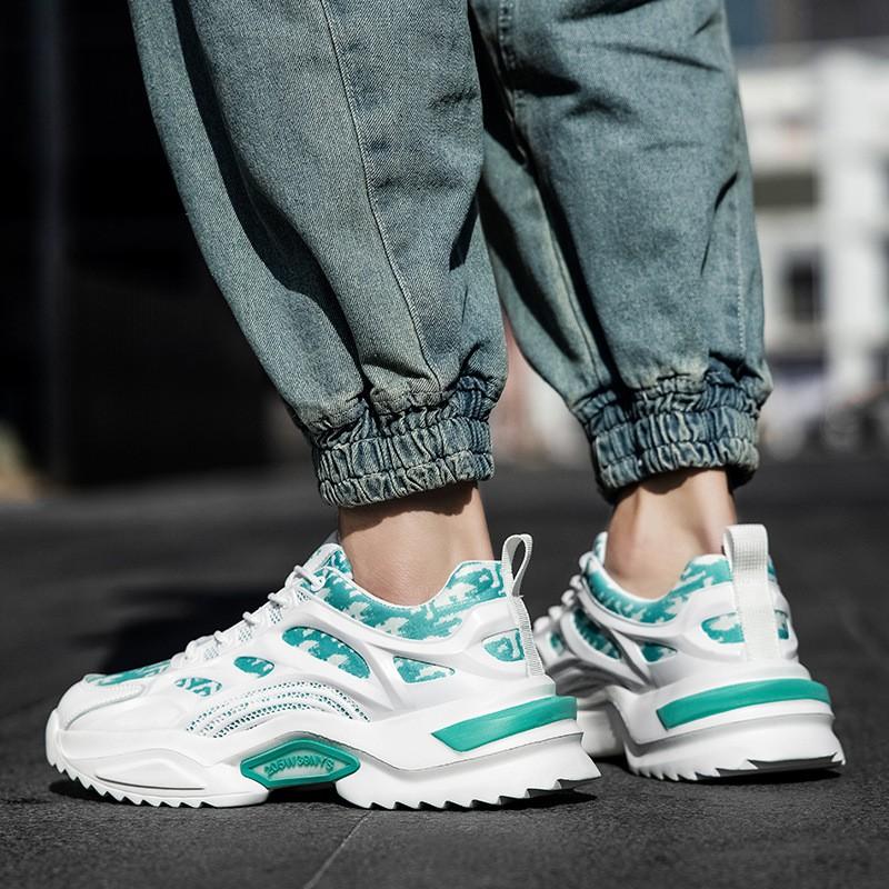 Giày thể thao nam, giày sneaker nam độn đế mới nhất 2021