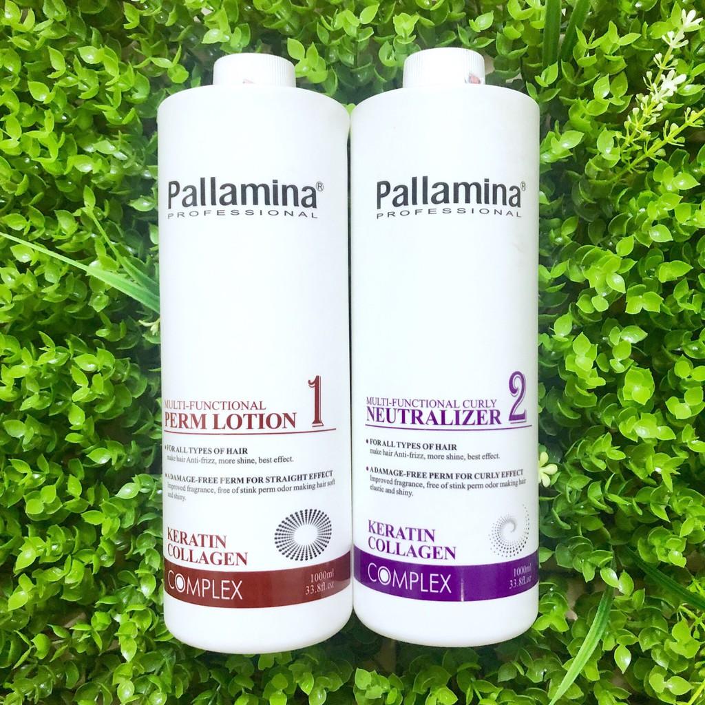 THUỐC UỐN TÓC PALLAMINA 1000ML*2 MẪU MỚI
