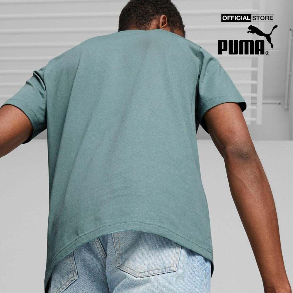 PUMA - Áo thun nam cổ tròn tay ngắn GRAPHICS Wave 674483-0