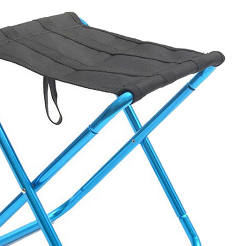 Portable Camping Stool Outdoor Folding Chair Slacker Chair for Camping Backpacking Hiking Fishing Travel Garden BBQ with Carrying Bag
