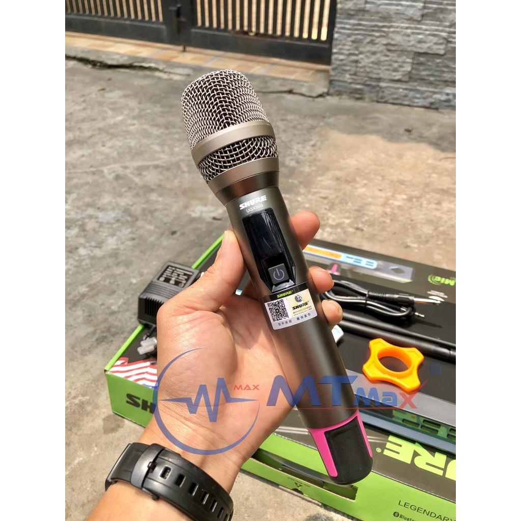 Micro không dây Shu.re UGX999 - Mic karaoke gia đình, sân khấu - Độ nhạy cao, bắt sóng xa, chống hú rít - Thiết kế sang