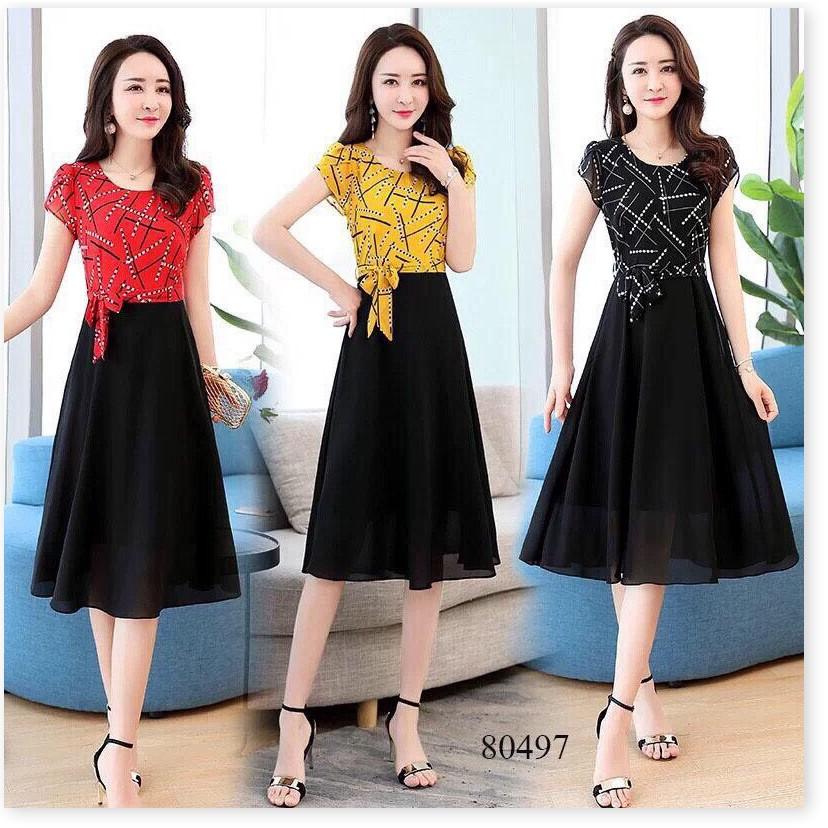 Đầm voan lụa hàng thiết kế
