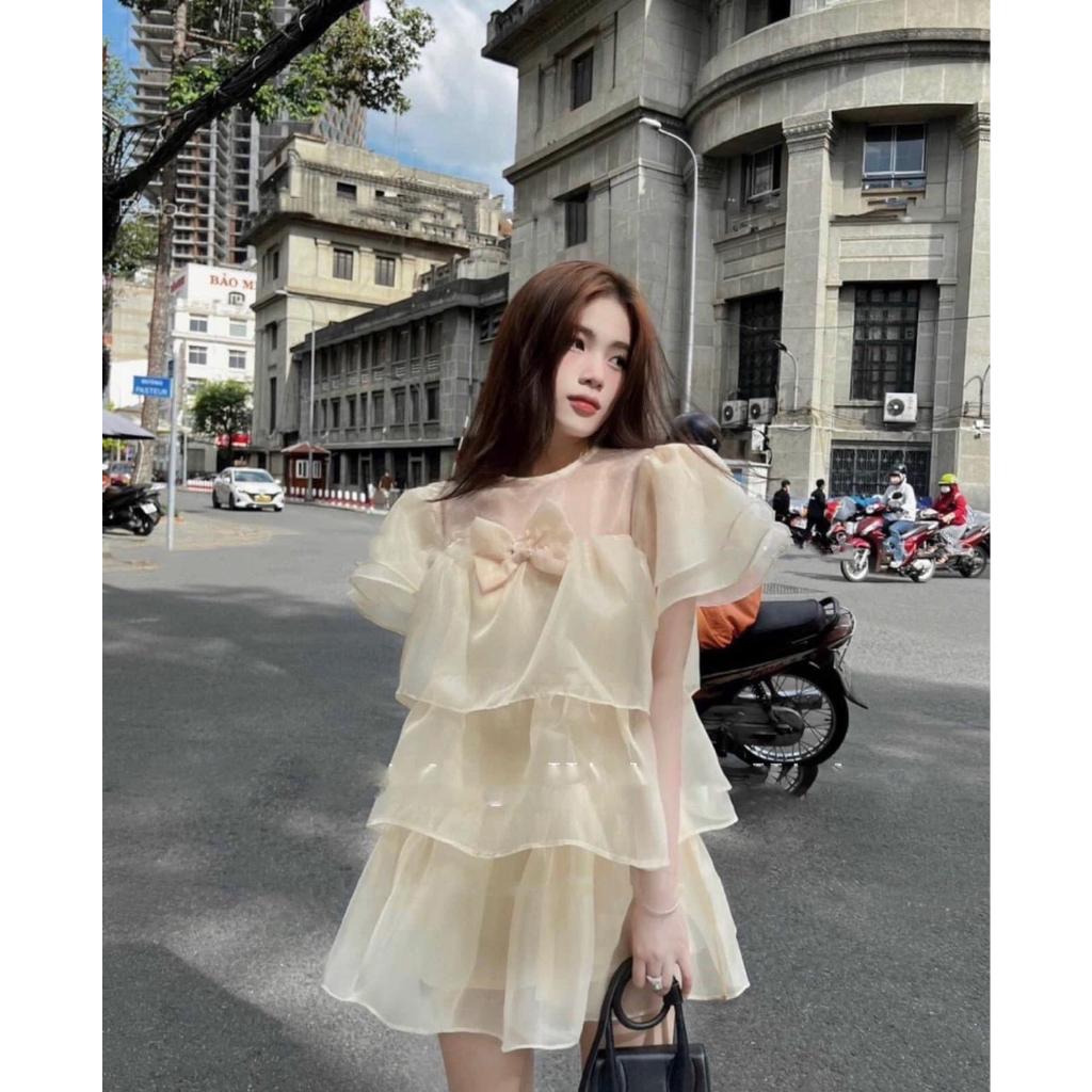 Áo kiểu,áo sơ mi, sơ mi kèm khăn cavat chất áo thoải mái dày dặn Trendy Clothing