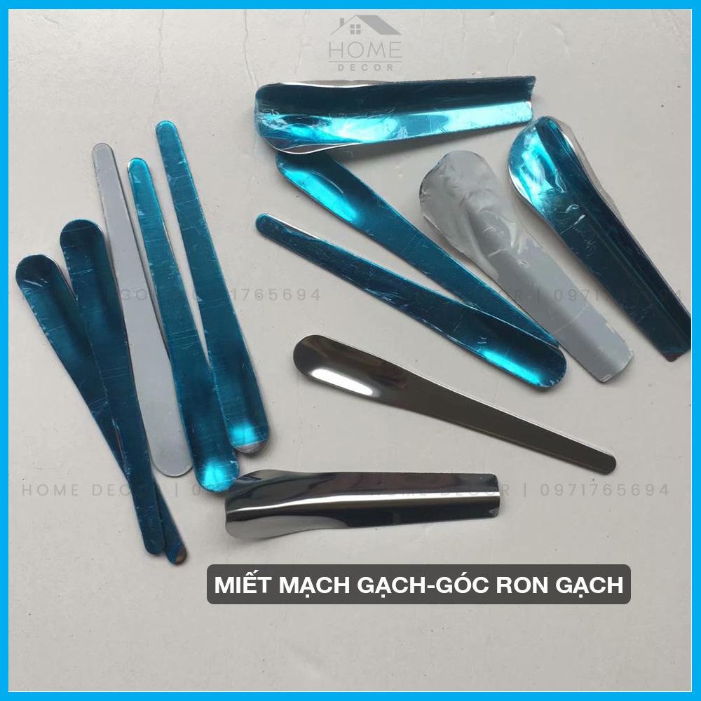 Bộ Miết Mạch - Miết Góc Ron Gạch - Miết Kẻ Chỉ Gạch Dùng Để Thi Công Keo Chà Ron Gạch 2 Thành Phần