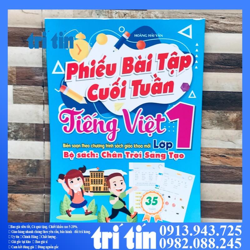 PHIẾU BÀI TẬP CUỐI TUẦN MÔN TIẾNG VIỆT LỚP 1THEO CHƯƠNG TRÌNH MỚI