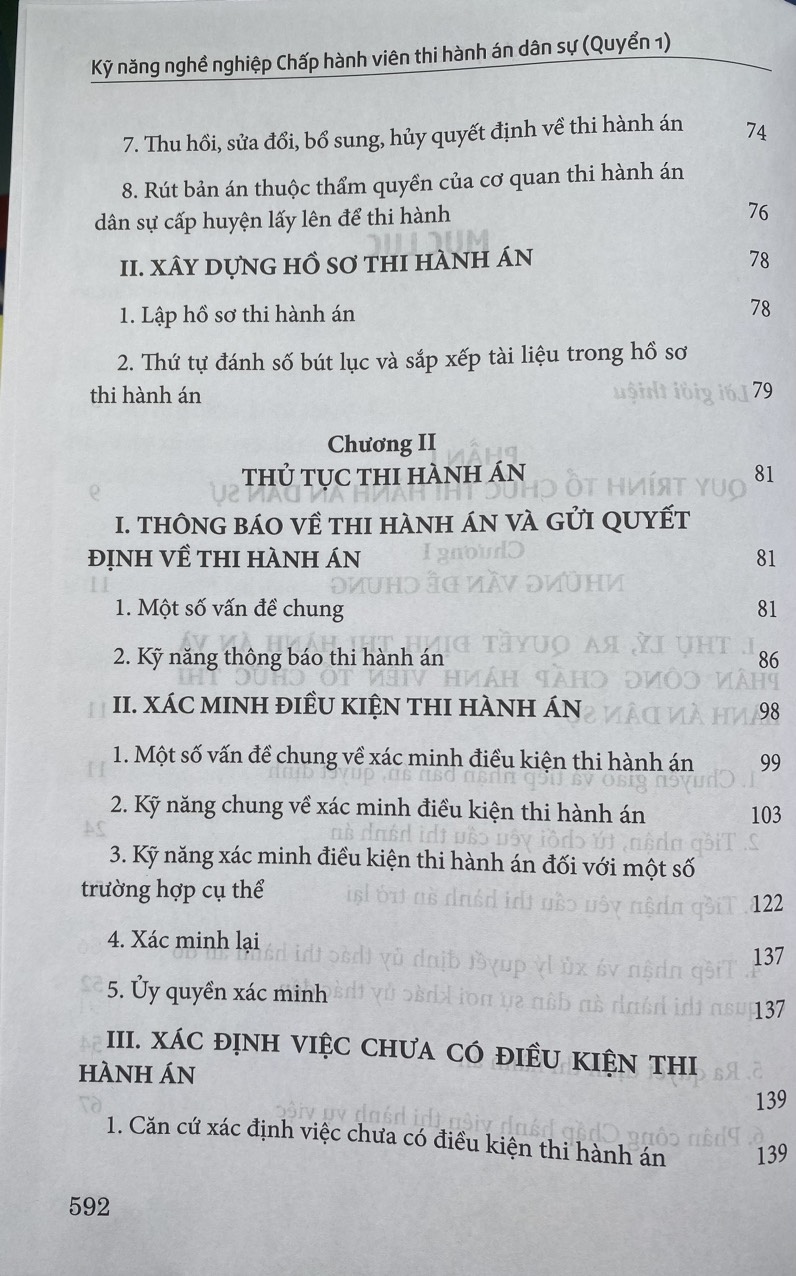 Kỹ năng nghề nghiệp Chấp hành viên Thi hành án Dân sự