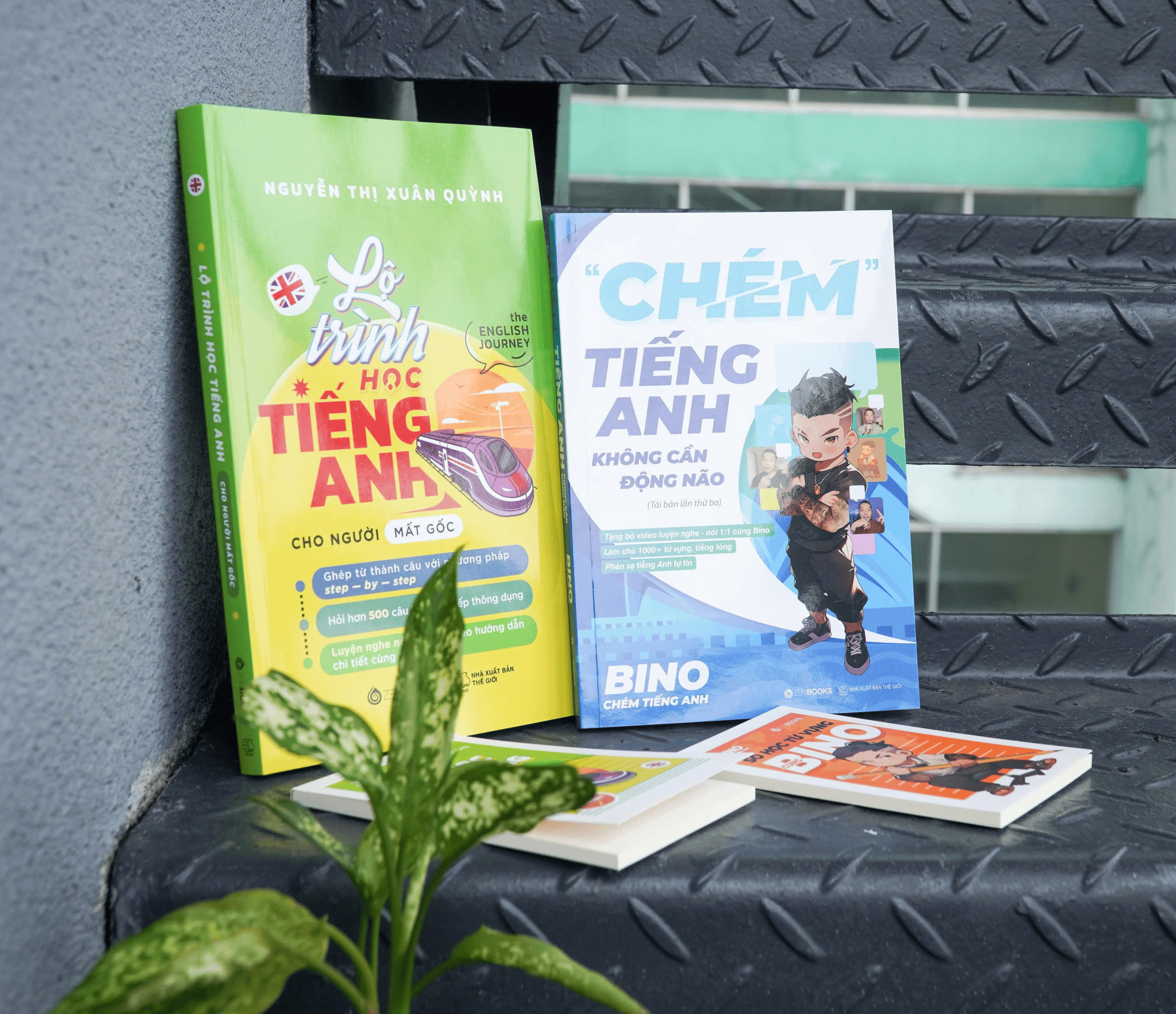 Combo Sách Chinh Phục Tiếng Anh: Chém Tiếng Anh Không Cần Động Não + Lộ Trình Học Tiếng Anh Cho Người Mất Gốc