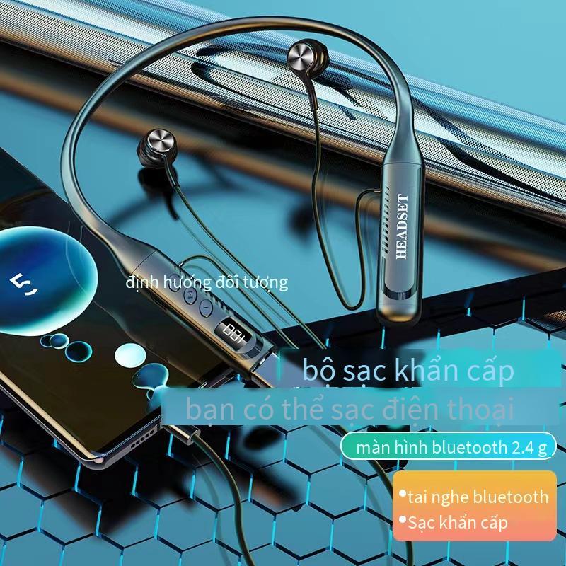 Đảm bảo chất lượng Người nổi tiếng trên Internet phát sóng trực tiếp với hàng hóa tai nghe giám sát không dây Bộ phát 2.0 thể thao Bluetooth 5.3 phiên bản tai nghe treo cổ thể thao