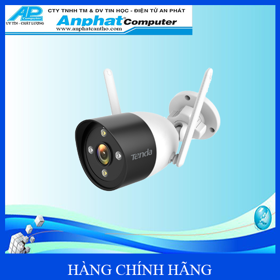 Bộ KIT Camera Wireless 4 Kênh chuẩn HD TENDA K4W-3TC - Hàng Chính Hãng