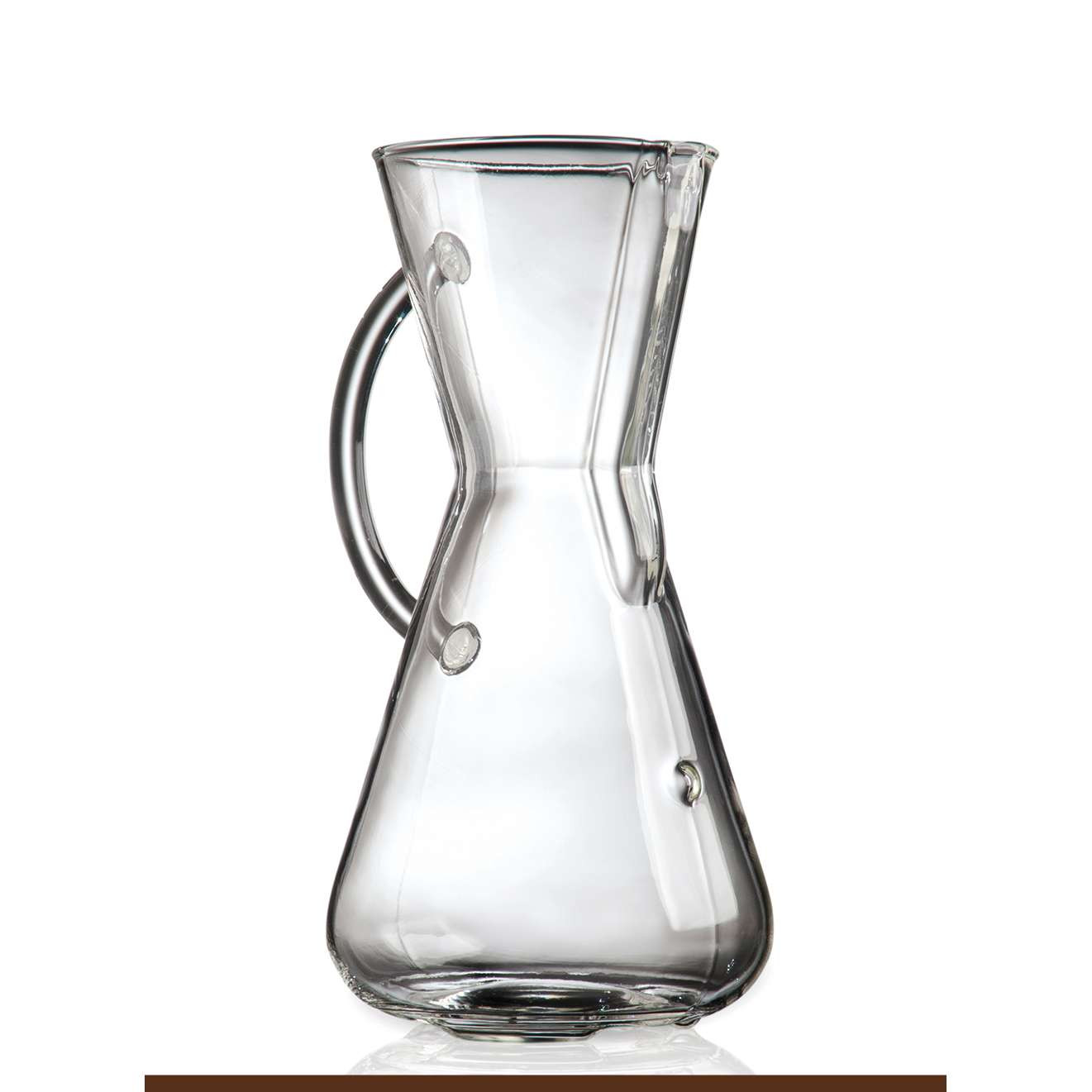 BÌNH PHA CÀ PHÊ TAY CẦM BẰNG THỦY TINH CM-1GH 3 CUPS