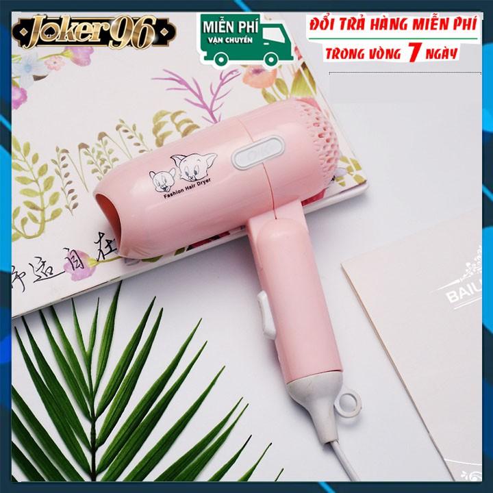 Máy sấy tóc mini gọn nhẹ hình thú cute tiện lợi đi du lịch