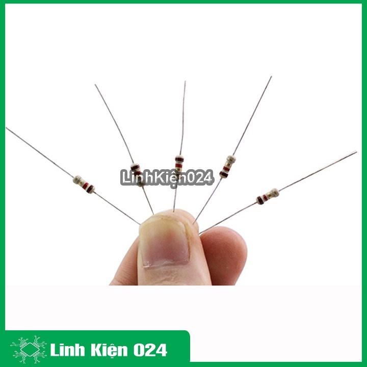 Trở Cắm 1/4W 50 Con/Túi Giá Trị Trong Khoảng 12k - 180k Ohm