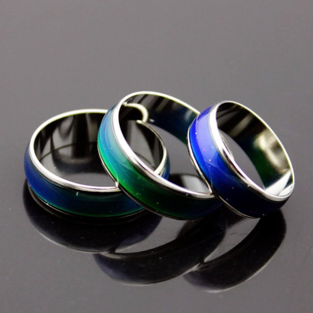 Cặp nhẫn đổi màu theo cảm xúc dành cho nam và nữ-M49