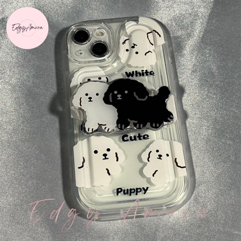 Ốp lưng Iphone chống sốc hình cún hoạt họa phối túi khí dành cho Iphone 11 / Phone 11 Pro / Iphone 11 Pro Max / Iphone 12 / Iphone 12 Pro / Iphone 12 Pro Max / Iphone 13 / Iphone 13 Pro / IPhone 13 Pro Max / Iphone 14/ Iphone 14 Pro / Iphone 14 Pro Max