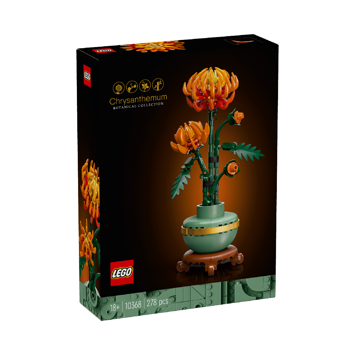Đồ Chơi Lắp Ráp Chậu Hoa Cúc Đại Đóa Lego Adults 10368 (278 Chi Tiết)