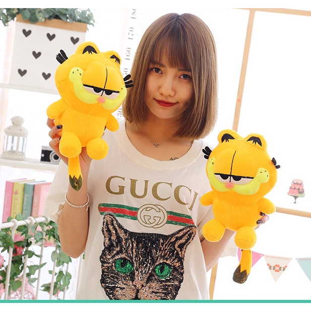 Gấu Bông Mèo Vàng Garfield Siêu Dễ Thương Hài Hước (25cm) Mèo Béo Siêu Quậy Garfield Đáng Yêu Hàng  Cao Cấp