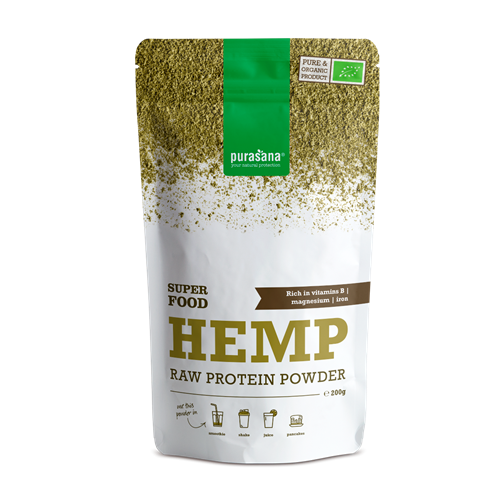 Bột protein gai dầu hữu cơ Purasana 200g