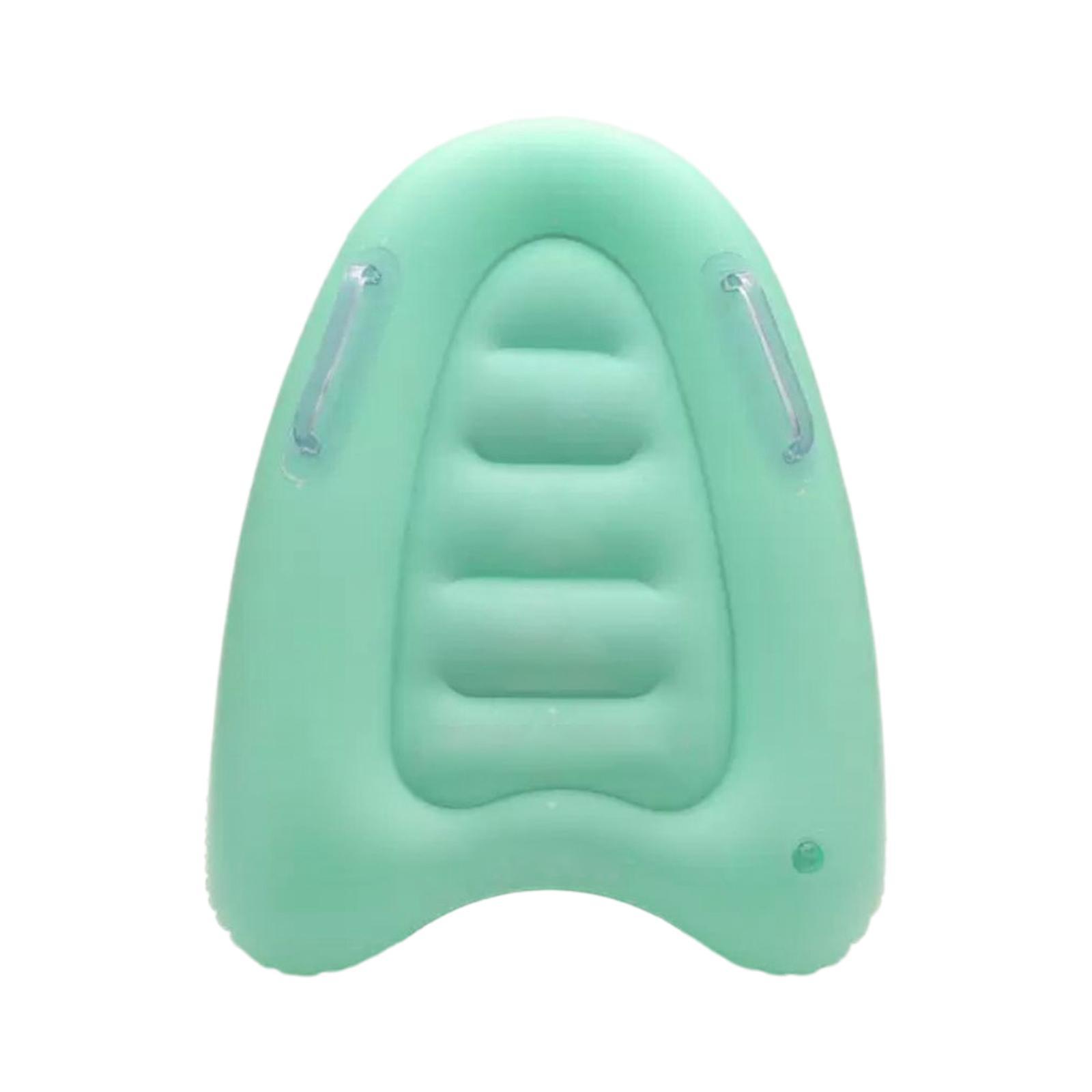 Surf Body Board Portable Float with Handles Inflatable Surfboard