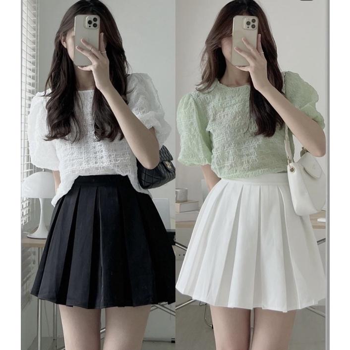 ÁO THUN XỐP CỔ TRÒN TAY BỒNG “MAZI TOP” HÀNG QUẢNG CHÂU