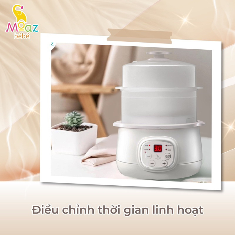 Nồi nấu chậm Moaz BéBé MB - 060 - Hàng chính hãng