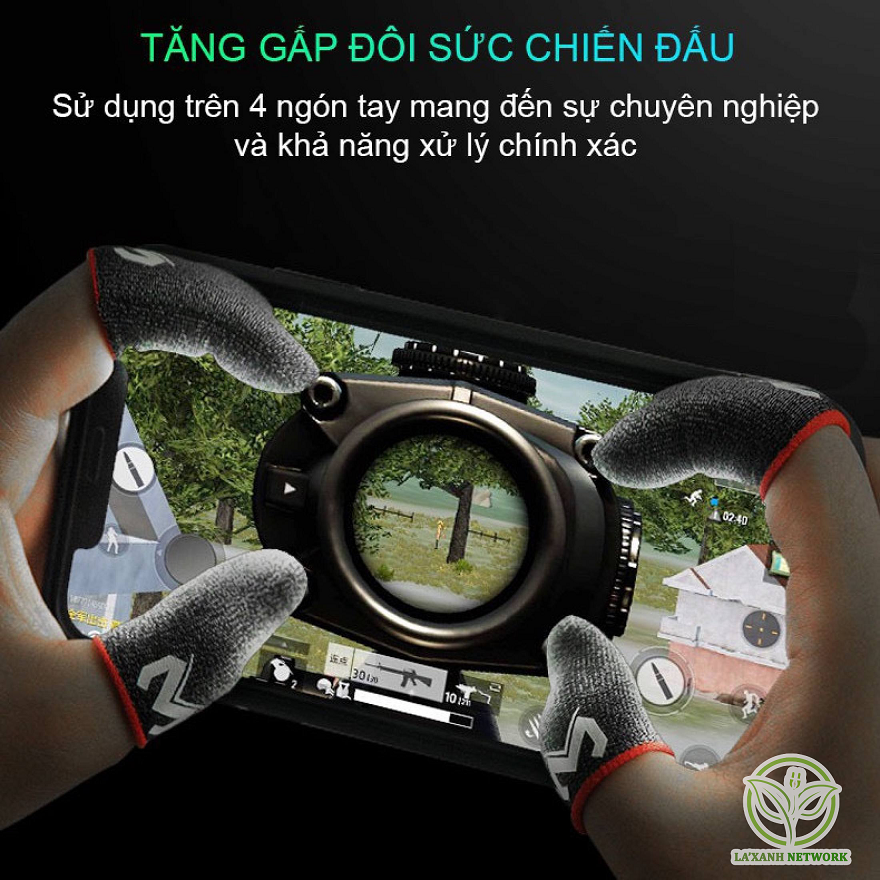 Găng tay - bao ngón tay hãng MEMO dành cho chơi game, chống mồ hôi tay, giữ ấm mùa đông PUGB, Fortnite chất liệu Fiber Carbon