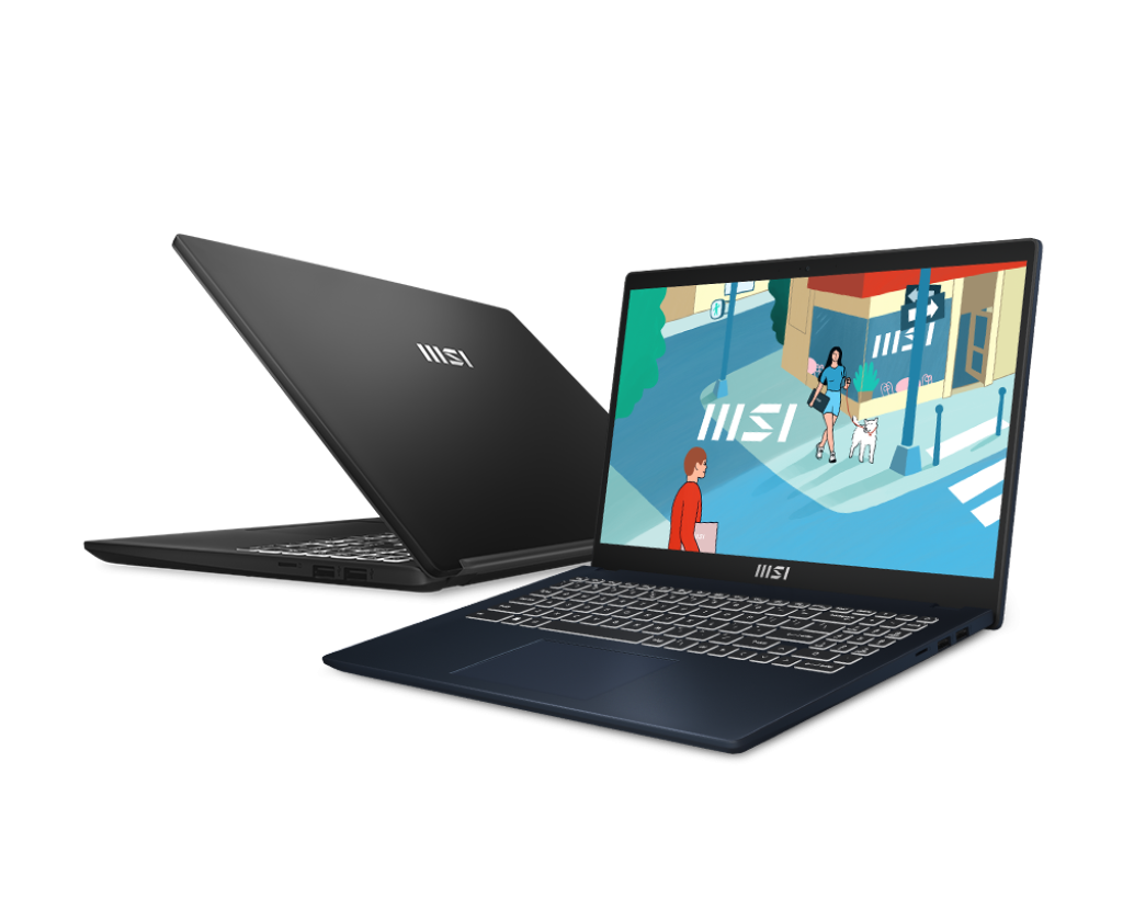 Laptop MSI Modern 15 B13M-297VN (Intel Core i7-1355U | 16GB | 512GB | Intel Iris Xe | 15.6 inch FHD | Win 11 | Đen) - Hàng Chính Hãng