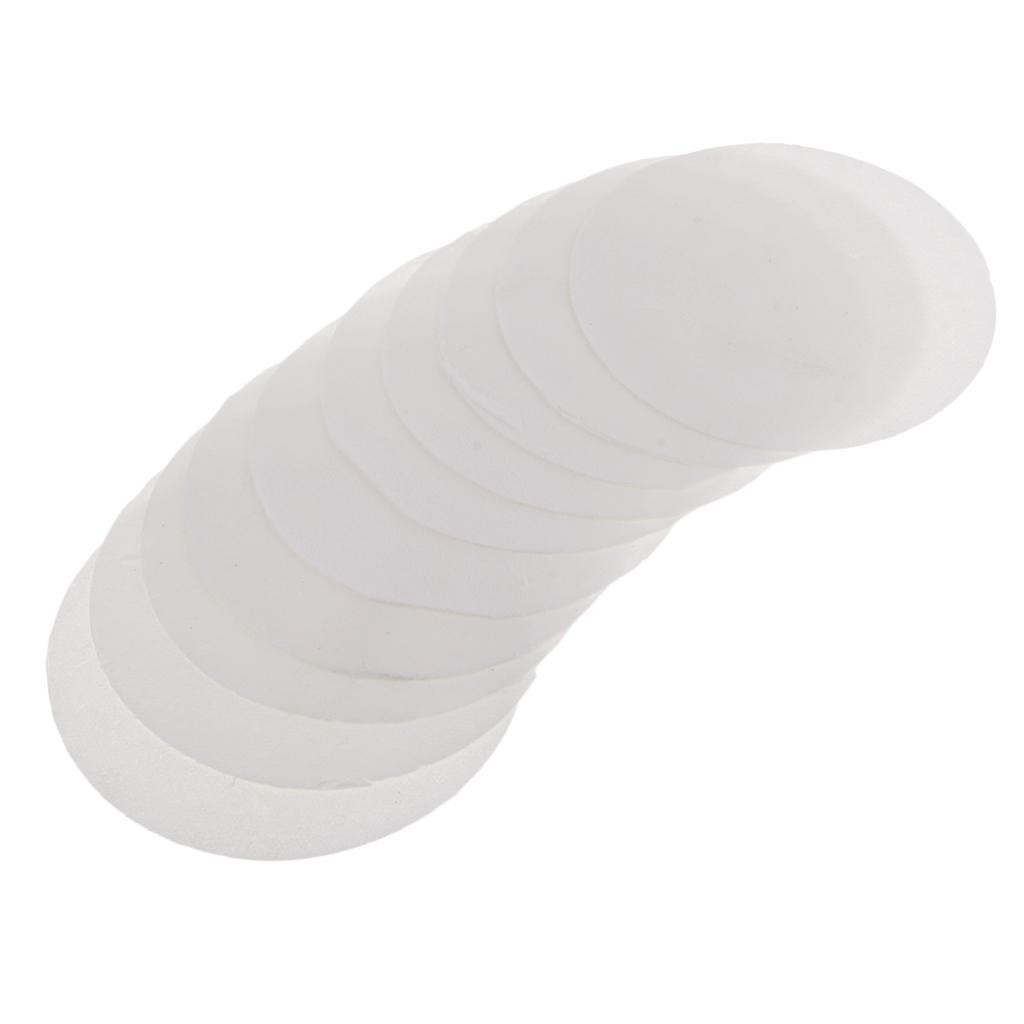 30 Sheet Ceramic Fiber Round Microwave Kiln Glass Fusing Paper, Dia 115mm