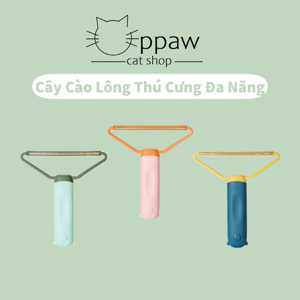 Cây Cào Lông Thú Cưng Đa Năng - Dụng Cụ Lấy Lông Chó Mèo 2 Trong 1