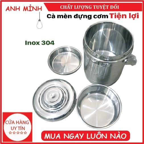 Cà mèn inox 3 tầng giữ nhiệt 24h cao cấp an toàn cho sức khỏe