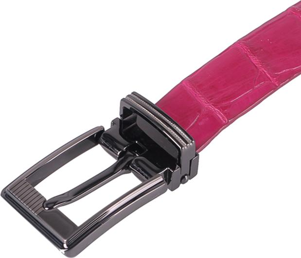 Thắt Lưng Nữ Da Cá Sấu Huy Hoàng HT5205 - Hồng