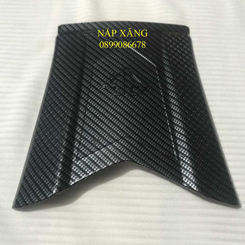 Ốp Nắp xăng Dành Cho Xe Honda Air Blade AB Carbon, Cacbon 2016, 2017, 2018, 2019 - Phụ kiện đồ chơi Honda Air Blade AB