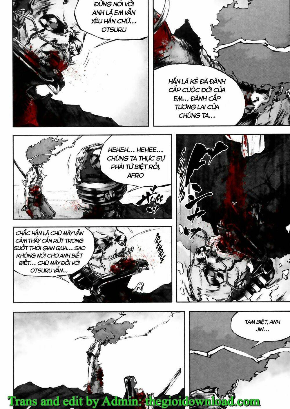 afro samurai - samurai báo thù chapter 12 13