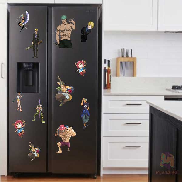 Miếng dán Stickers truyện One Piece