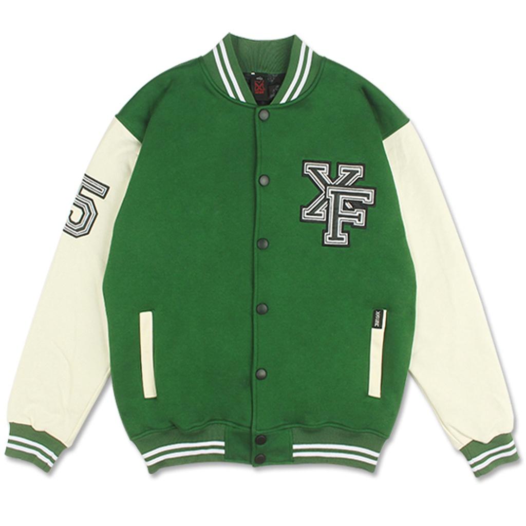 Áo Khoác Nam Nữ Bóng Chày Bomber Varsity Nhiều Màu Chất Nỉ Đẹp Cao Cấp Form Rộng 2 Lớp Thêu By XFIRE VAR-ESSNI