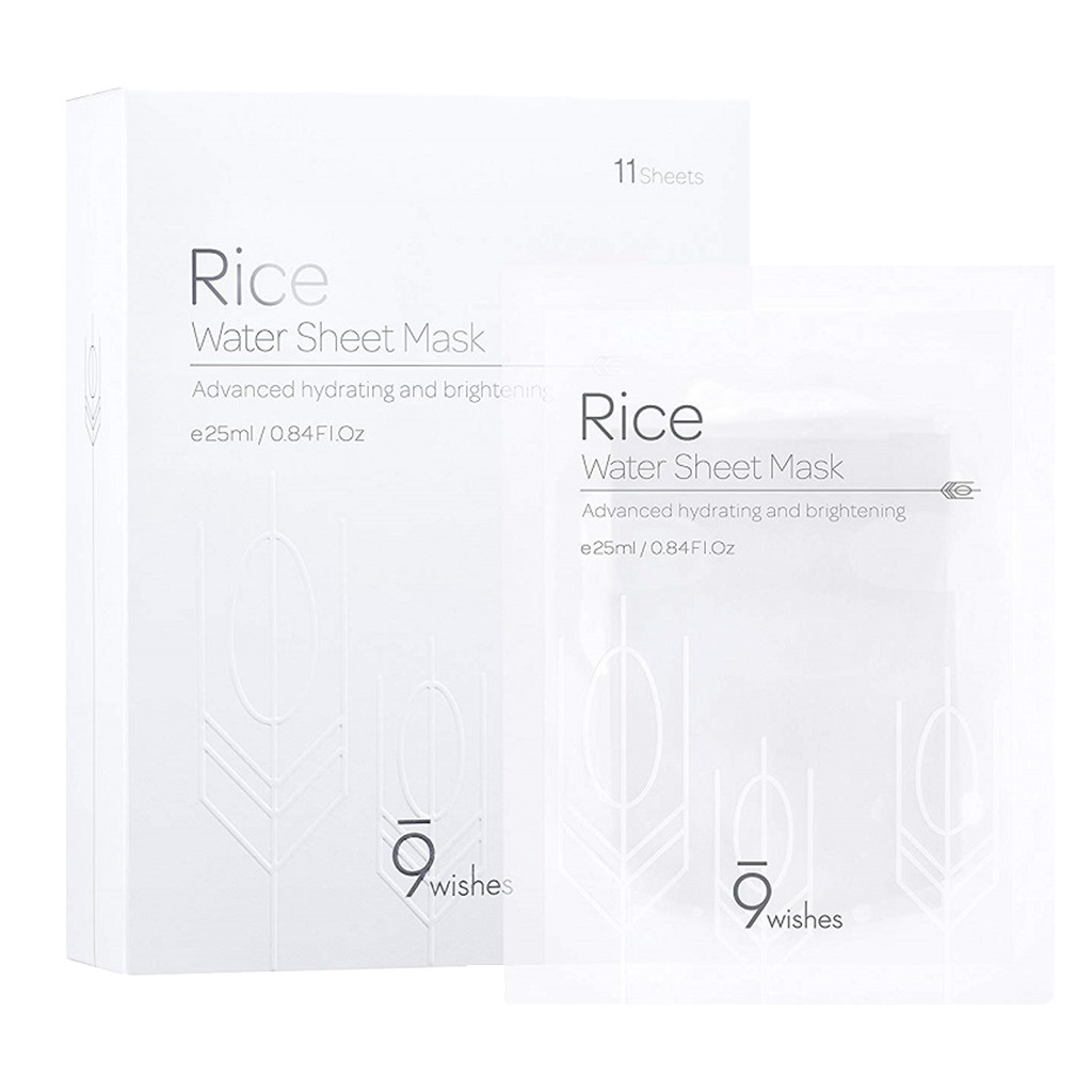 Mặt nạ gạo 9Wishes Rice Water Sheet Mask 25ml