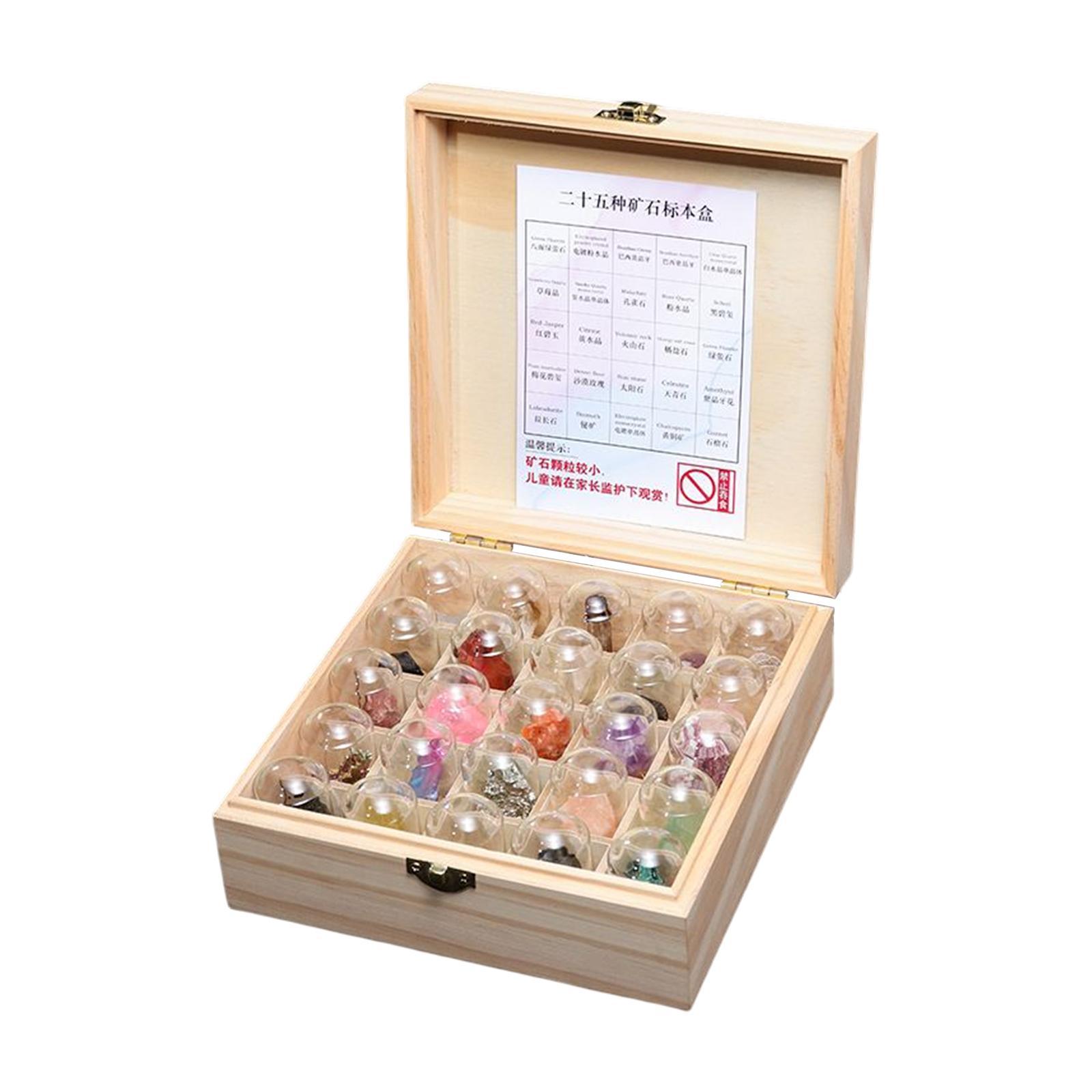 Novelty Rock and Mineral Collection for Adults Boys Birthday Gift