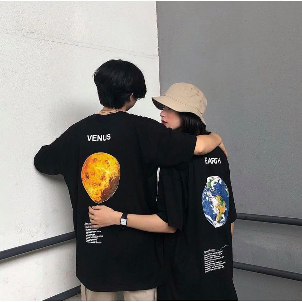 Áo thun các hành tinh vũ trụ