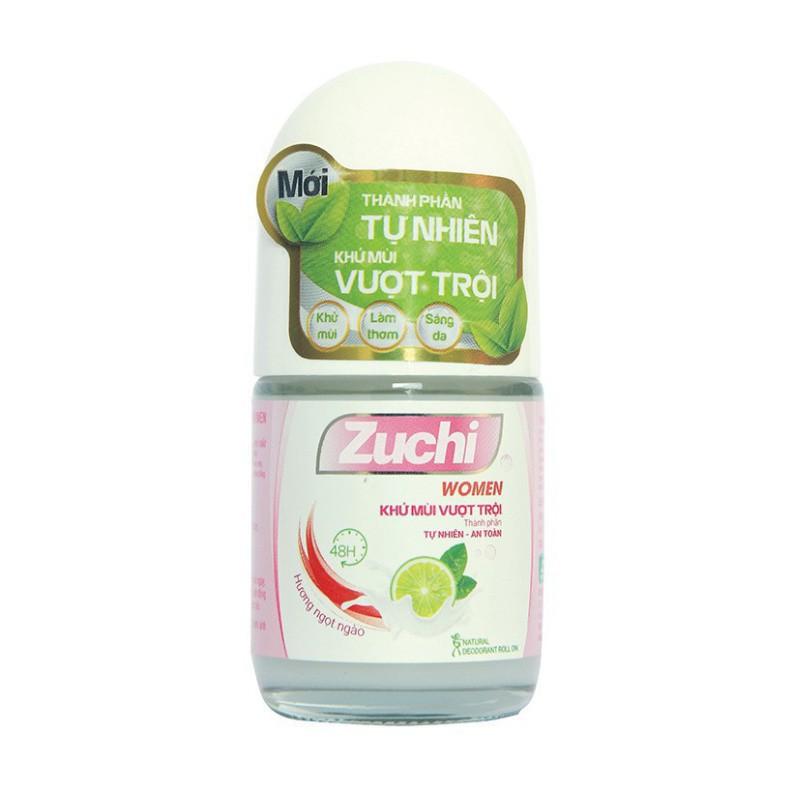 Lăn khử mùi Zuchi Women 25ml - Hương ngọt ngào - Giúp làm thơm - Khử mùi hôi