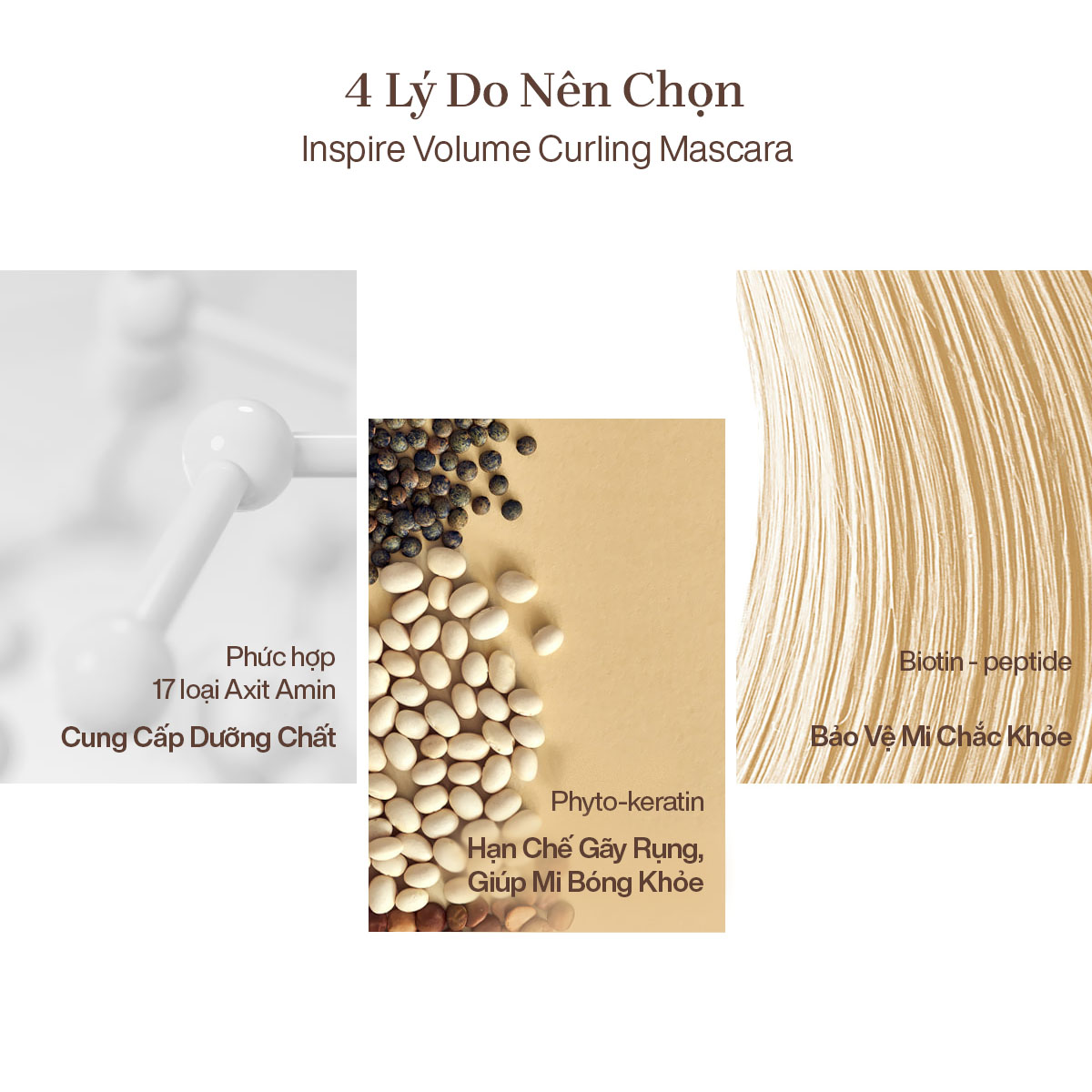 Mascara Chuốt Dày Mi Định Hình Mi Tốt Mude Inspire Volume Curling Mascara (8ml)