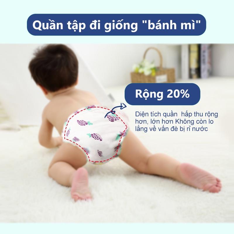 [Einmilk.ân ninh] Quần tả vải tập đi của Einmilk đến từ Singapore chất liệu cotton dành cho trẻ  sản phẩm tốt TPD