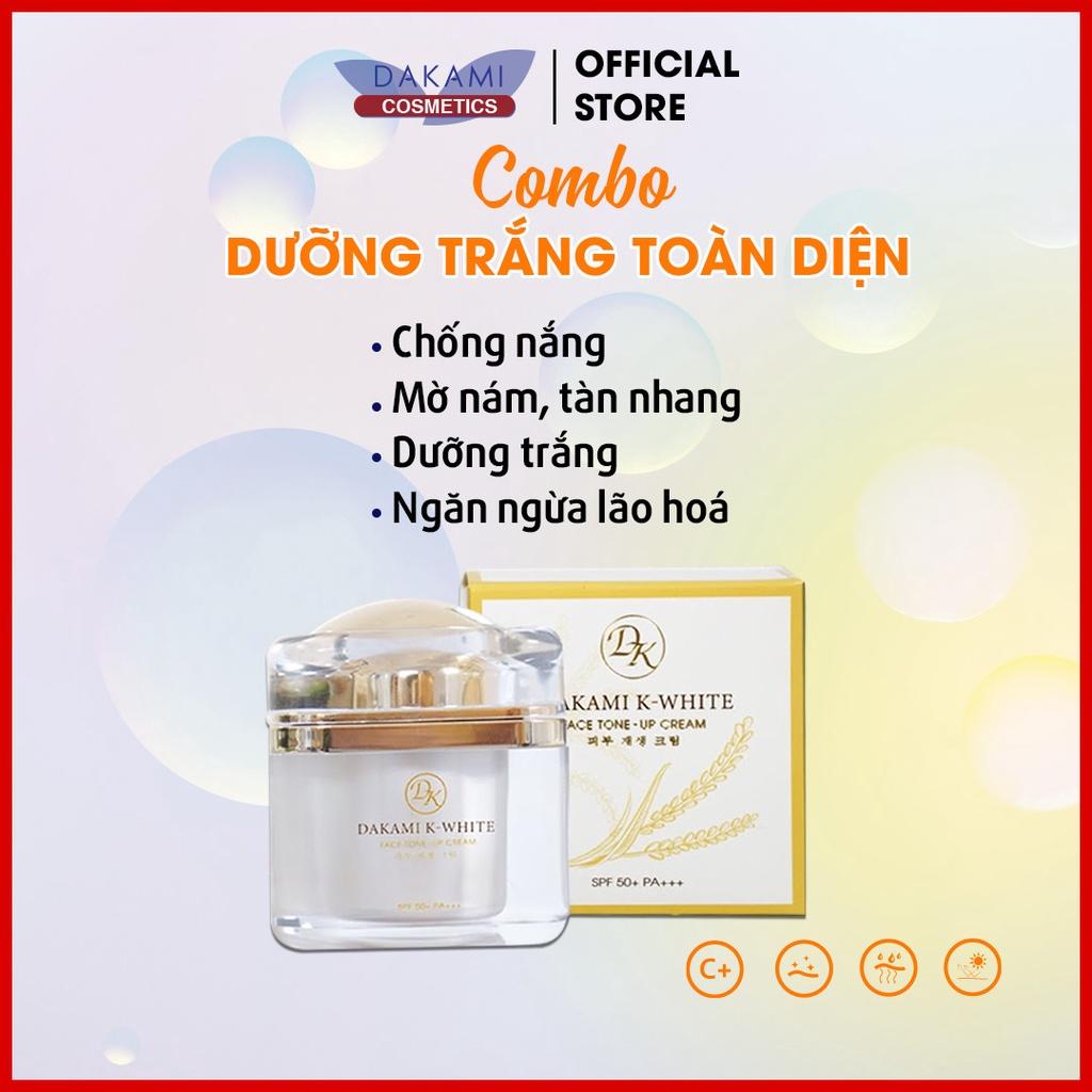 Kem dưỡng da chống nắng Dakami K-White SPF50/ PA+++ hộp 30g