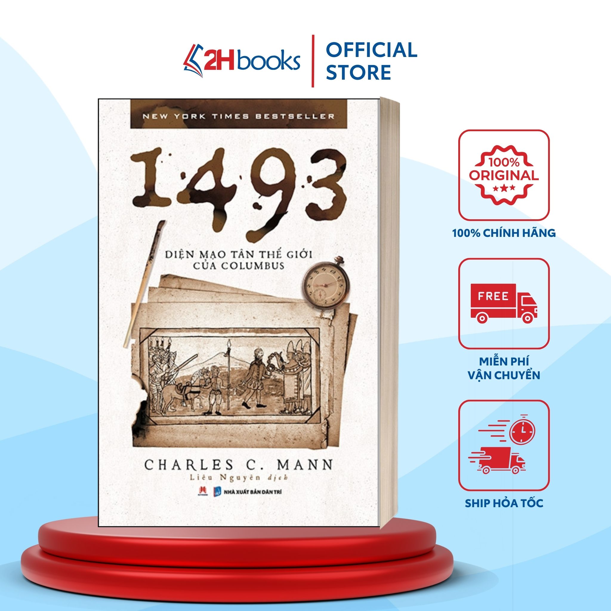 Sách - 1943 : Diện mạo tân thế giới COLUMBUS - 2H Books